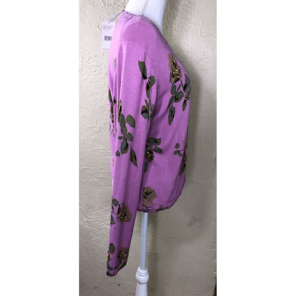 Vertigo Paris Women's XL‎ Long Sleeve Drape Front Cardigan Sweater - Picture 7 of 10